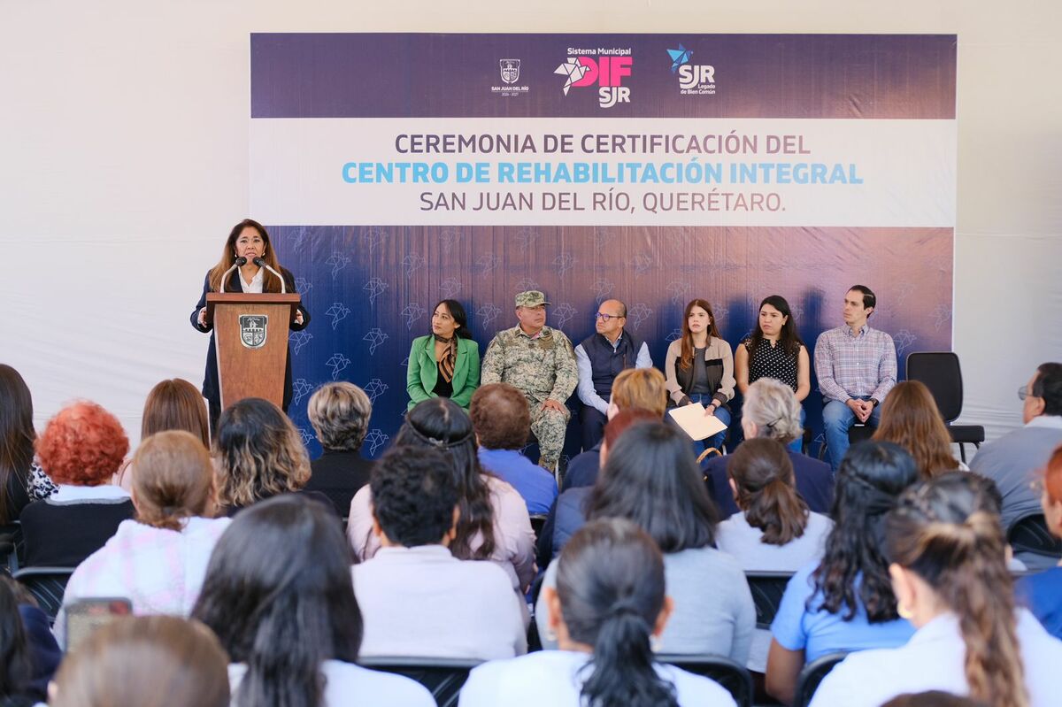 CRI San Juan del Río recibió certificado como Espacio 100 % Libre de Humo de Tabaco