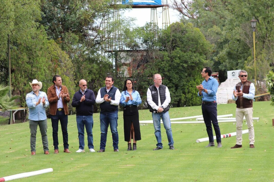 Encabeza Beto Nava inauguración del Festival del Caballo Lusitano 2024 en Pedro Escobedo