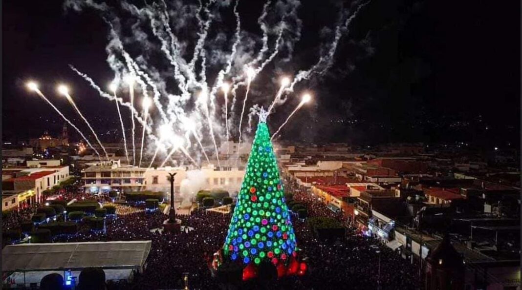 Encendido del pino monumental será el 1 de diciembre en San Juan del Río