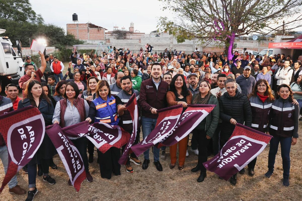 Hector Magaña da inicio a rehabilitación del módulo DIF de Bordo Blanco en Tequisquiapan