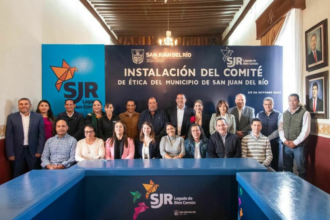 Instalan Comité de Ética en San Juan del Río para promover valores y transparencia