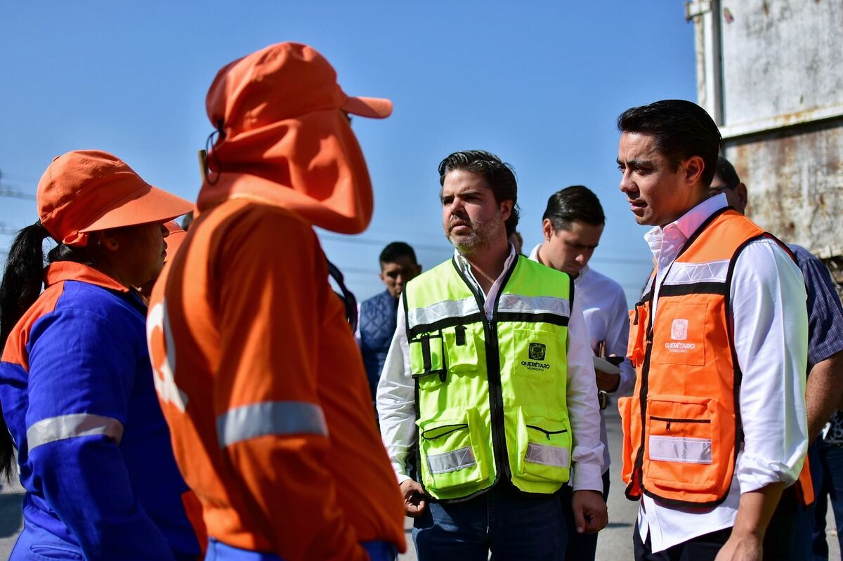 Presidente Felifer Macías supervisa trabajos de limpieza en Santa María Magdalena