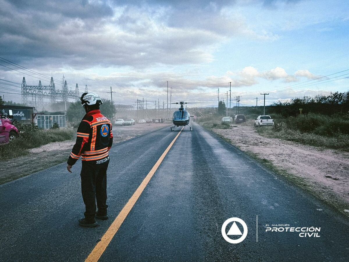 Choque entre tráiler y autobús deja un fallecido y 35 lesionados en El Marqués, Querétaro