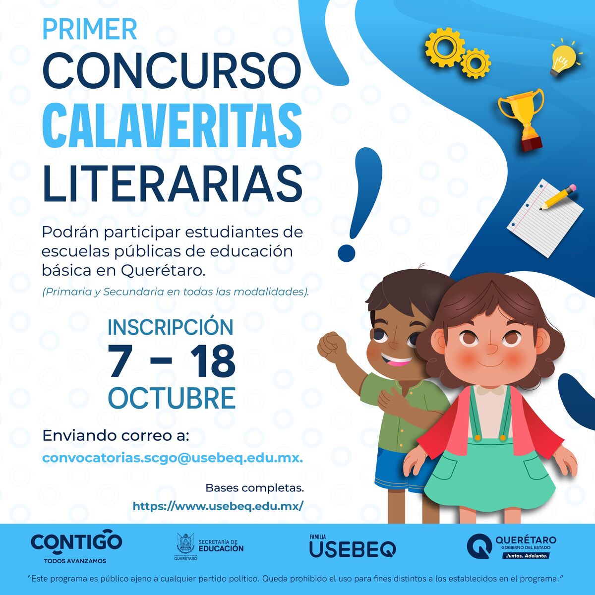 USEBEQ lanza concurso de Calaveritas Literarias para fortalecer lenguaje y cultura