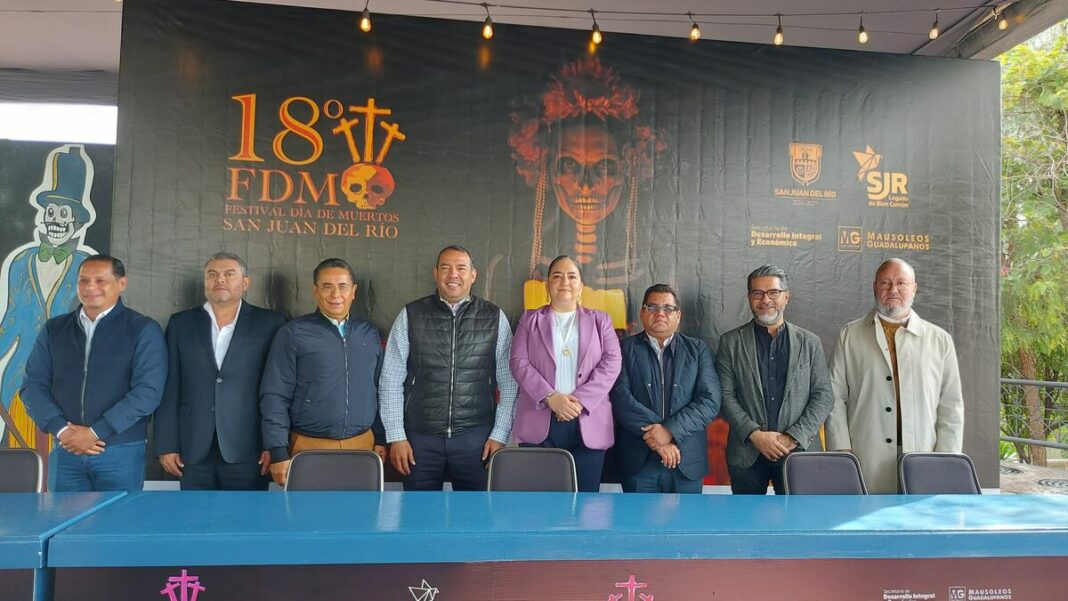 Presentan Festival de Día de Muertos 2024; una tradición que enorgullece a San Juan del Río