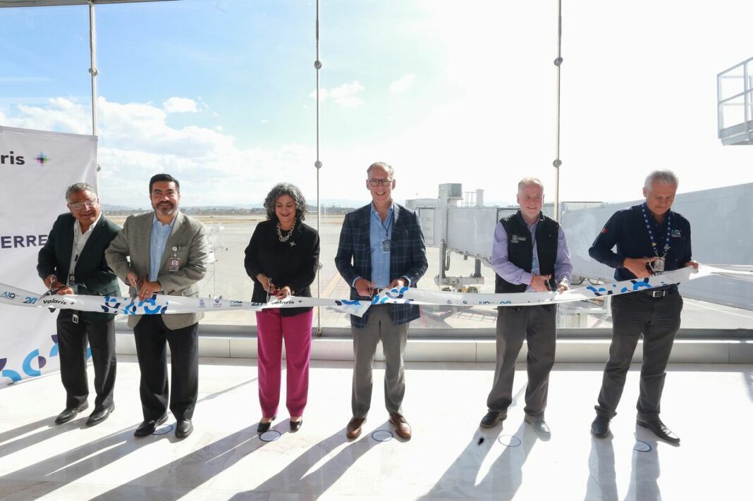 Aeropuerto Internacional de Querétaro inaugura ruta Querétaro-Monterrey con Volaris