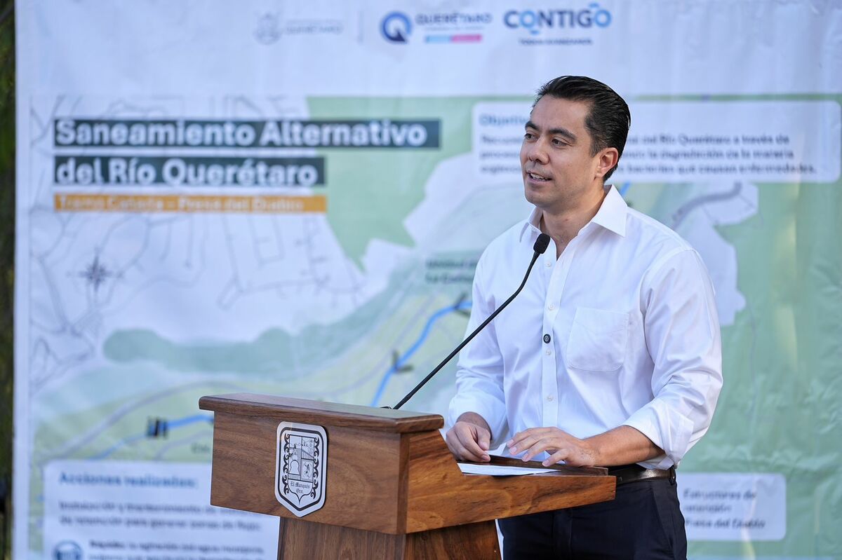 Apoyo de Felifer Macías y del municipio para el saneamiento del río Querétaro