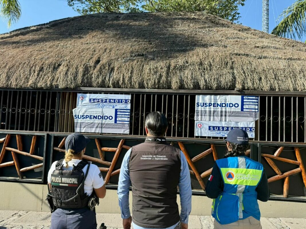 Clausuran el establecimiento ‘El Guayabo’ en Juriquilla por incumplimiento normativo