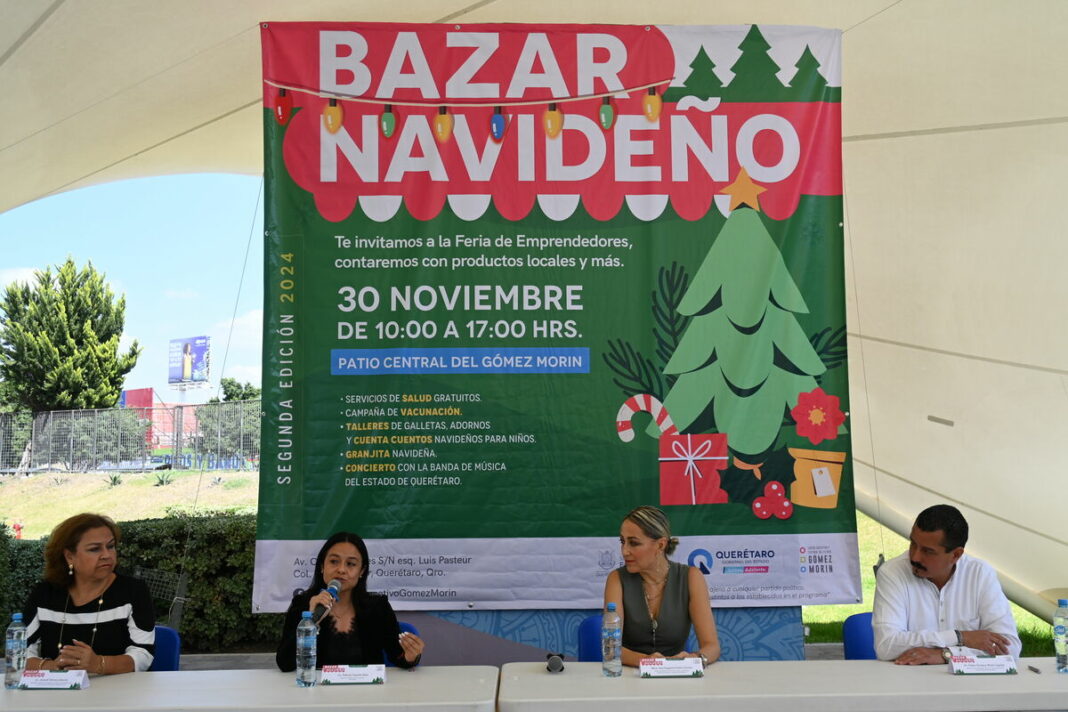 Gómez Morin será sede de el Bazar Navideño 2024