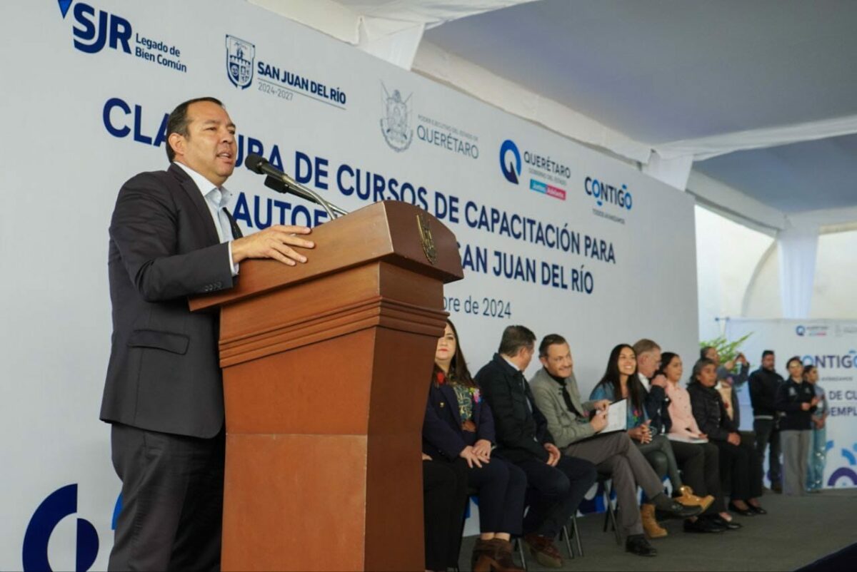 Fomentan el autoempleo con cursos de capacitación en San Juan del Río