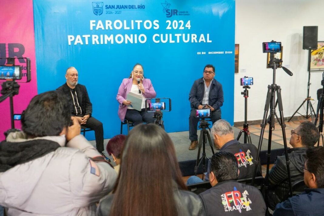 Presentan actividades por el 76 aniversario de la Procesión de Los Farolitos en SJR