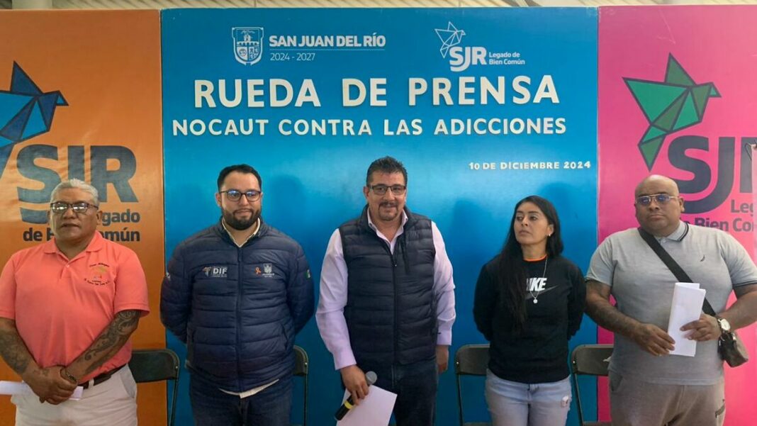 San Juan del Río organiza la cuarta edición de “Nocaut Contra las Adicciones”