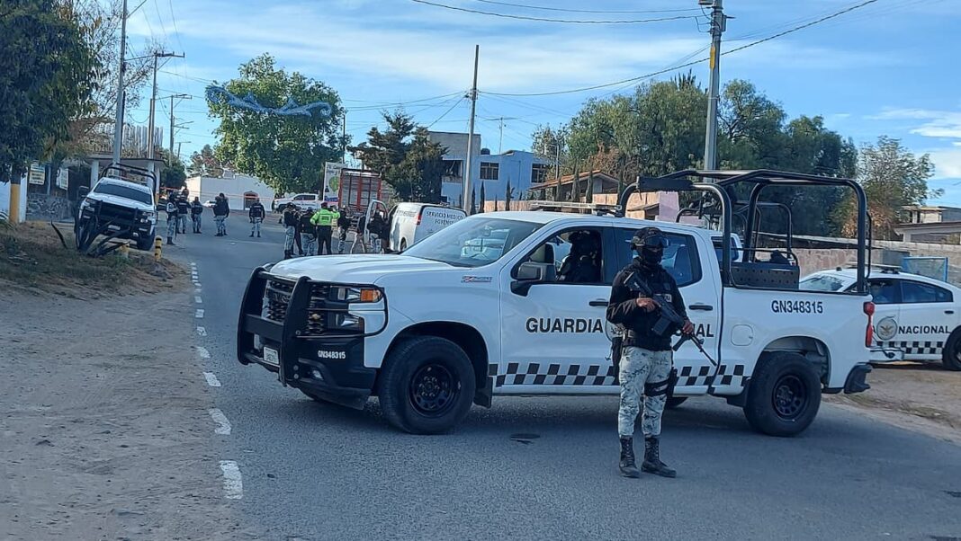 Enfrentamiento entre Guardia Nacional y civiles armados en Cazadero deja un muerto y siete detenidos