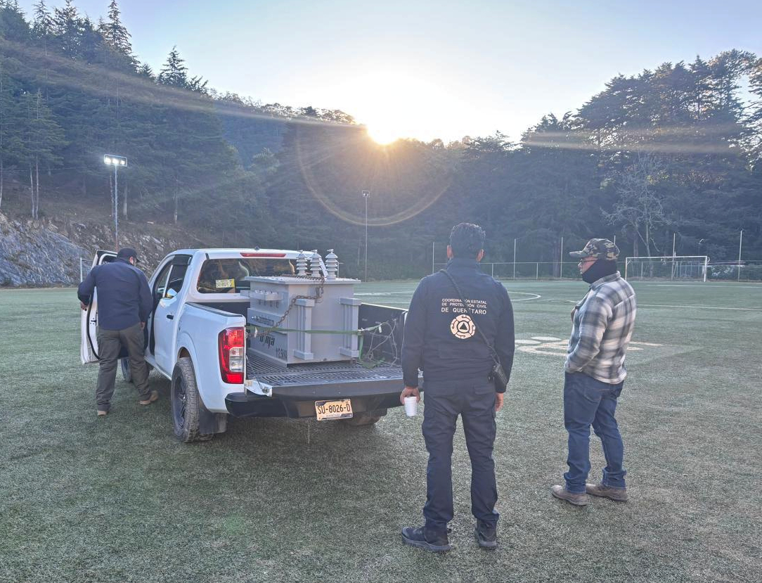 Coordina CEPCQ traslado de equipamiento para pozo del Sistema de Agua Potable El Acayo