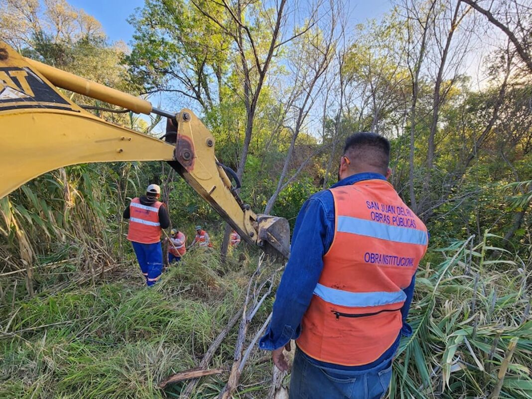 Preparan limpieza del río San Juan para temporada de lluvia 2025