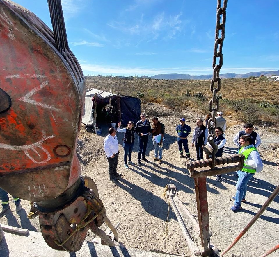 Supervisan perforación de pozo en Tolimán para abastecer a más de seis mil 700 habitantes