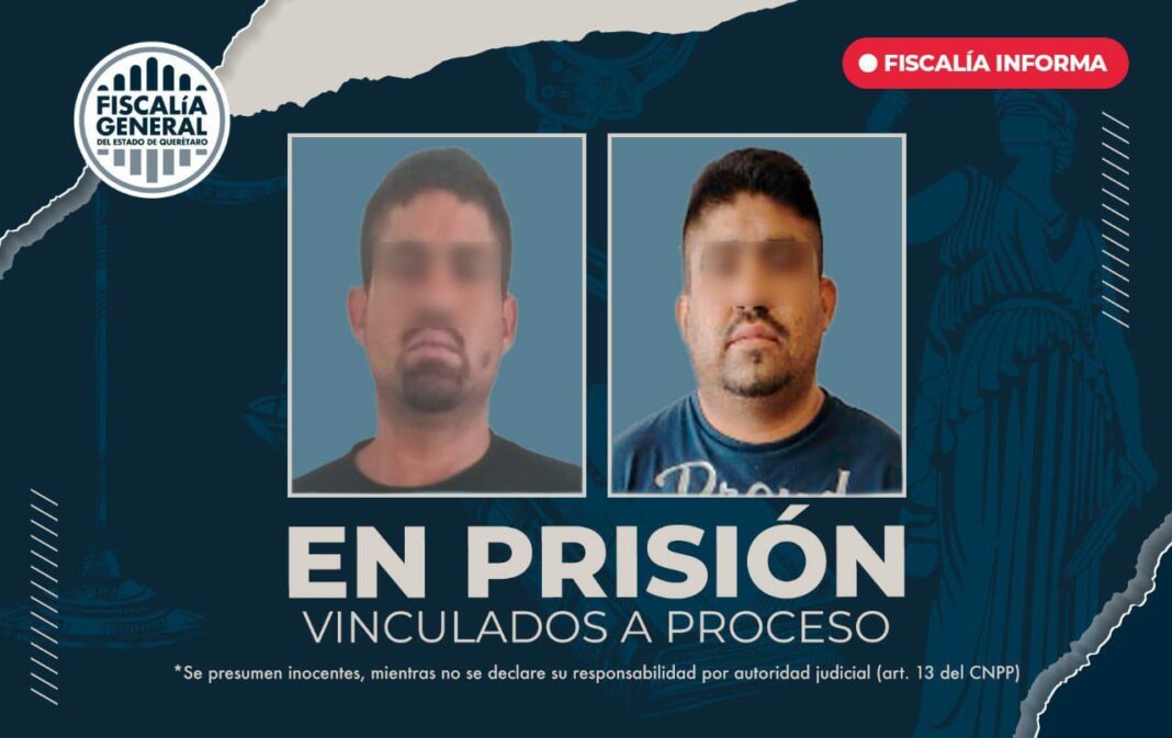 Vinculan a proceso a dos personas por desaparición cometida por particulares en Querétaro