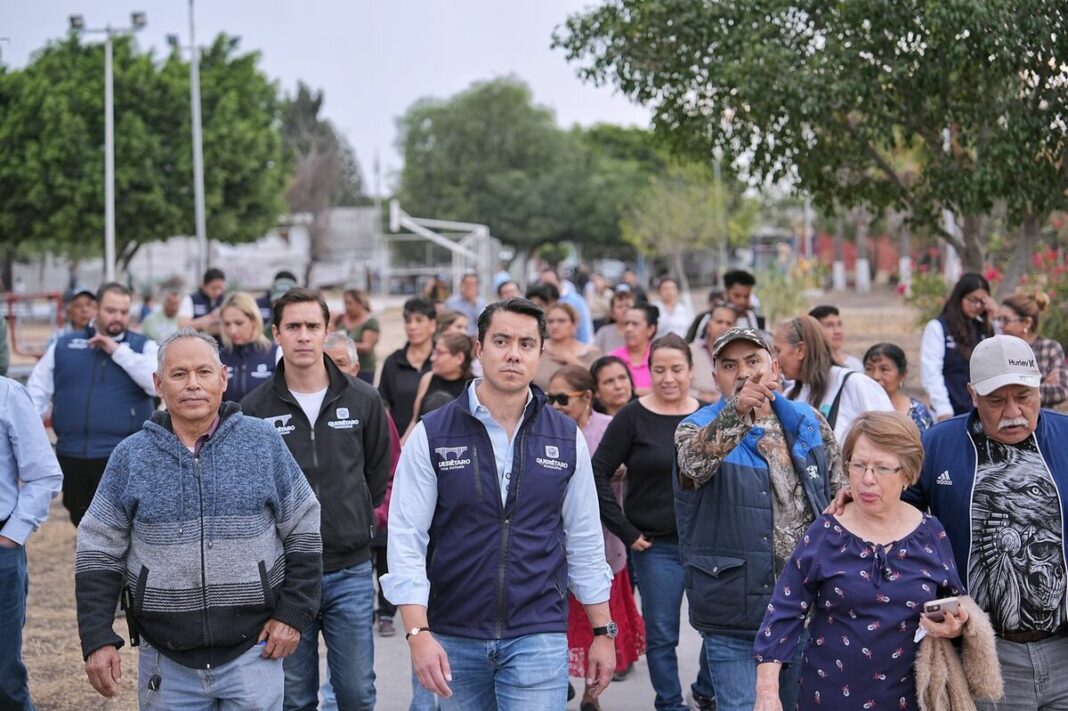 Felifer Macías anuncia rehabilitación total del parque Tabachines en Querétaro