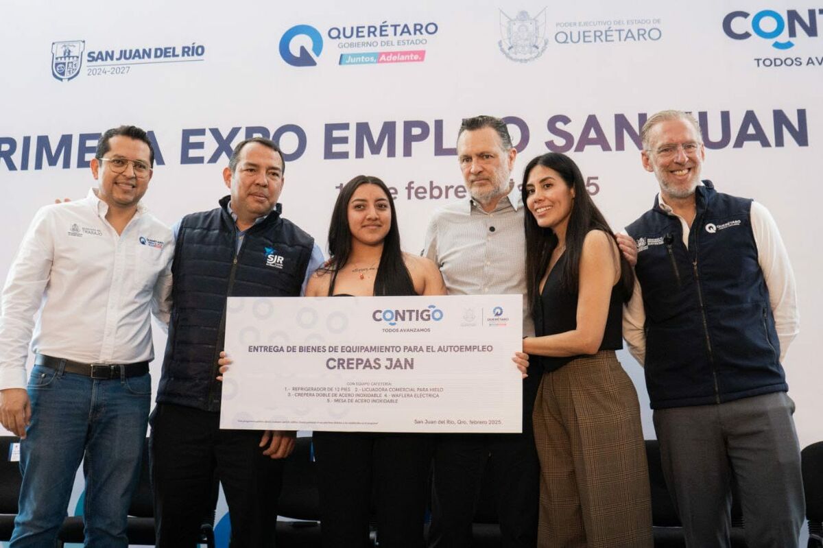 Mauricio Kuri inaugura la primera Expo Empleo en San Juan del Río