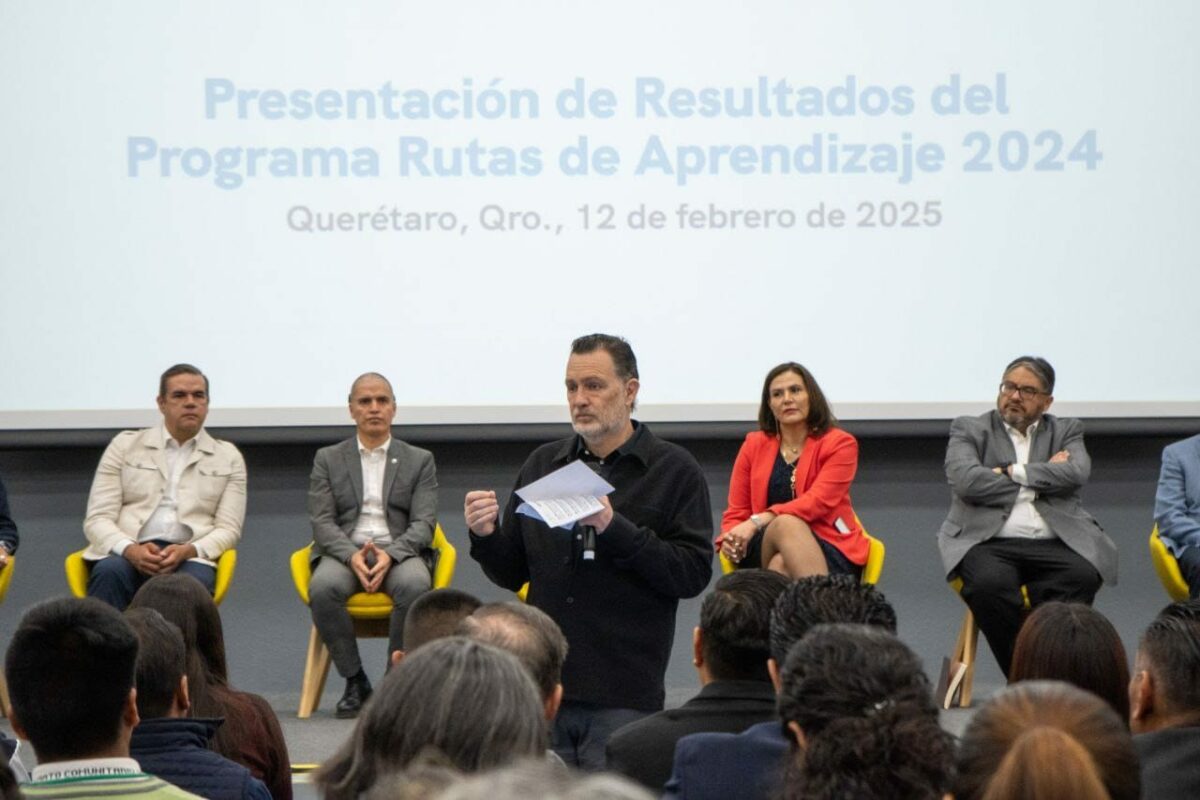 Roberto Cabrera asiste a la presentación de resultados del Programa “Rutas de Aprendizaje 2024”