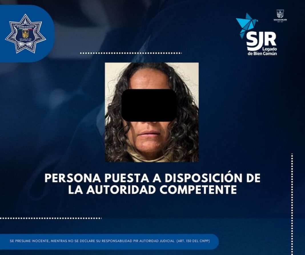 Aseguran una mujer por atacar con cuchillo a un hombre en El Carrizo