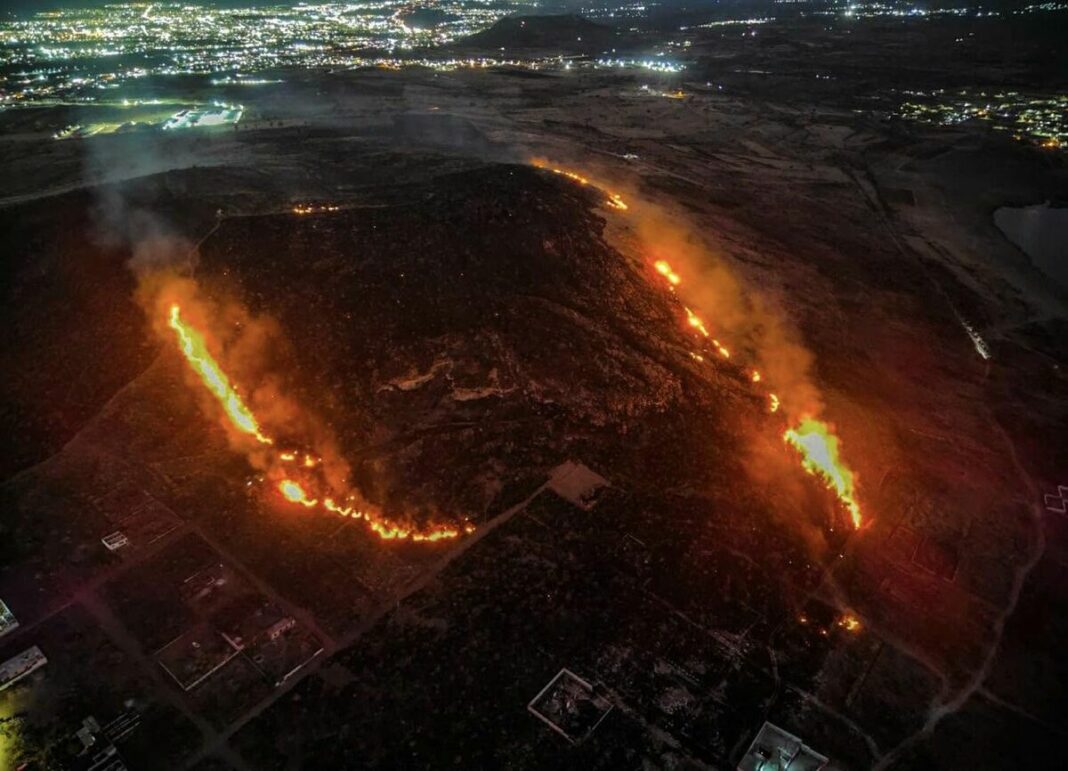 Incendios consumen más de 40 hectáreas en San Juan del Río